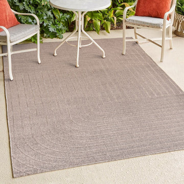 Odense Minimalist Angle Geometric Area Rug